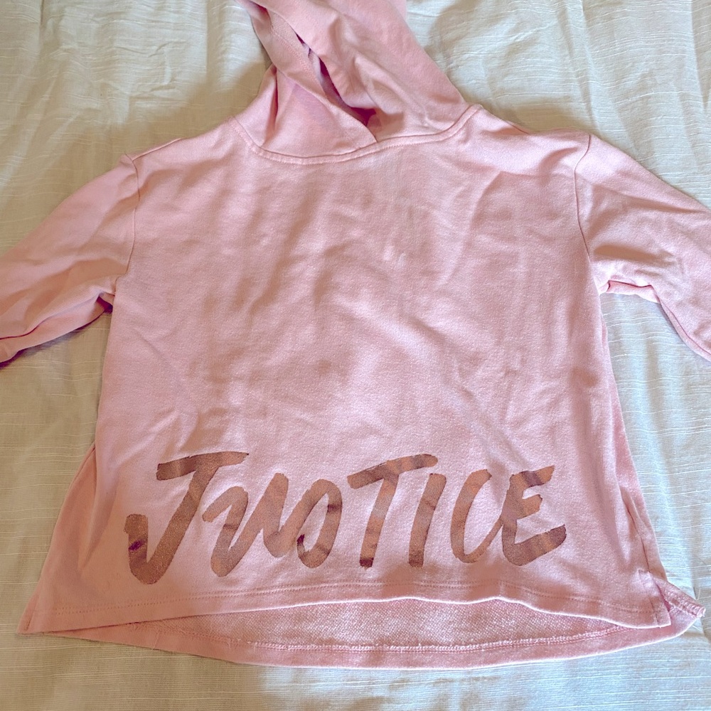 Justice Pink Sweatshirt sz. 8